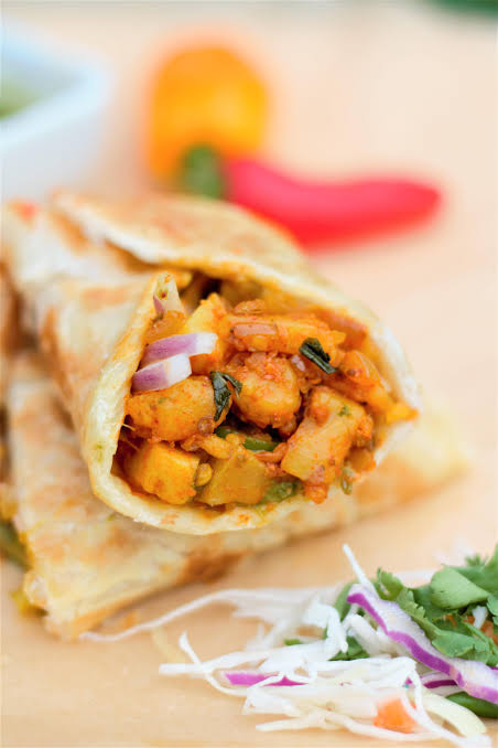 Aloo Wrap - Wheat